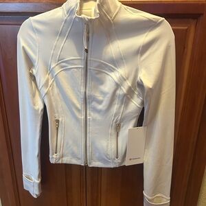 lululemon athletica Women's Cream Bomber Jacket